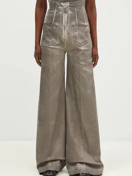 Traperice Rick Owens Dirt Cooper za žene siva