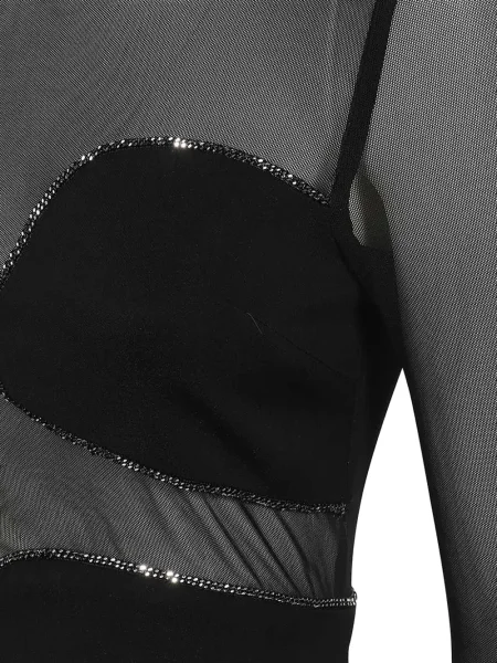 Rochie John Richmond plasă de costum negru