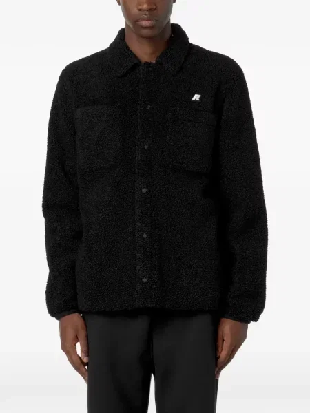 Cămașă K-way din fleece negru