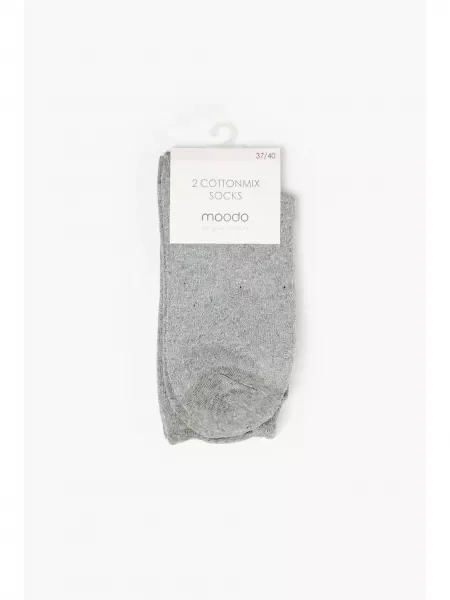 Ponožky Moodo sivá