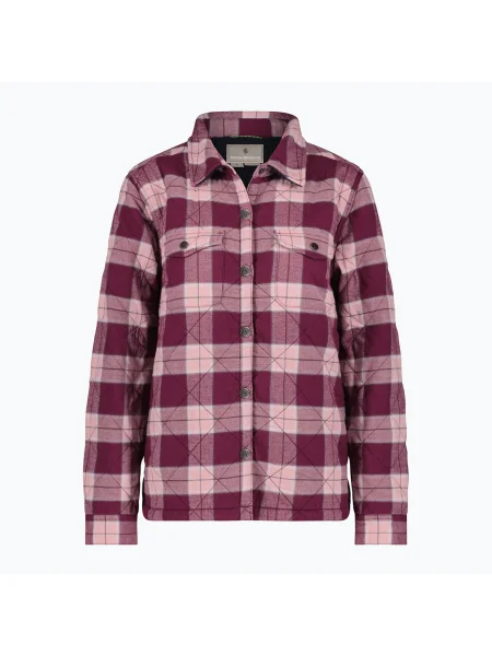 Дамска риза Royal Robbins Snowcap Lined Flannel burnt grape runyon pld винено червено