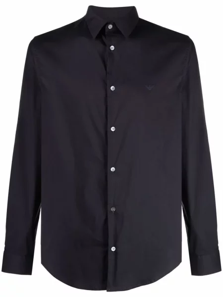 Cămașă Emporio Armani albastru