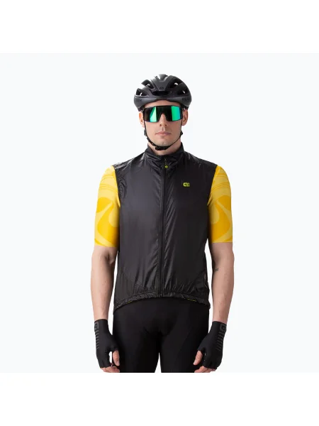 Мъжка жилетка Alé Light Pack Bike Vest Black черно