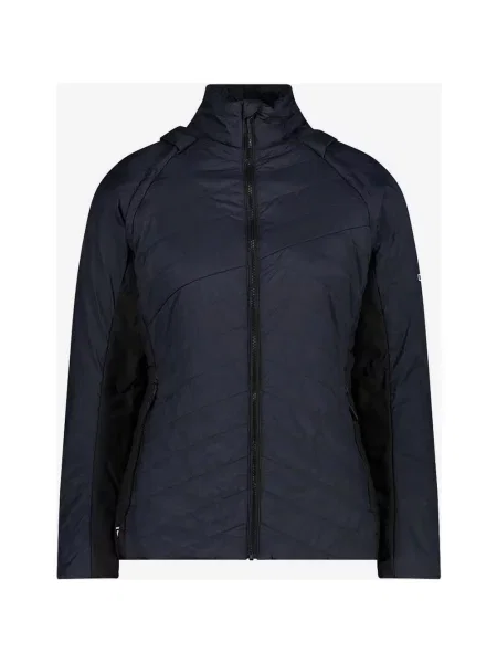 Kurtka CMP Unlimitech Second Layer Hybrid antracyt czarny