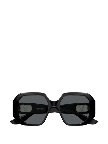 Ochelari de soare Valentino Garavani Eyewear cu imprimeu geometric negru