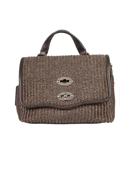 Torebka Zanellato skórzana brązowa