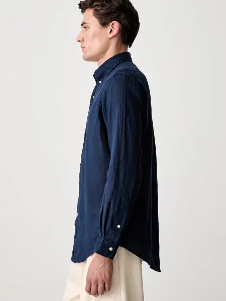 Polo Ralph Lauren сорочка лляна Long Sleeve Sport Shirt