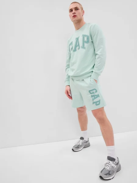 Kratke hlače Gap z avtogramom siva