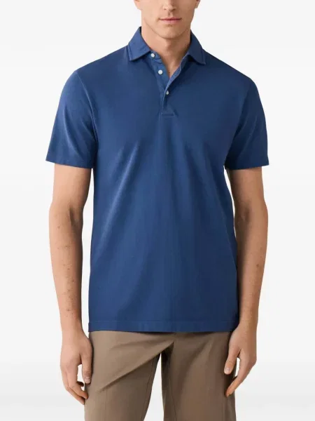 Tricou polo Hackett London albastru