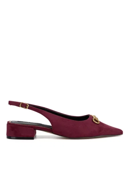 Nine West Босоніжки бордовий