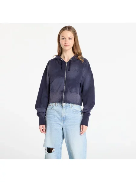 Укорочене худі Dime темно-синє