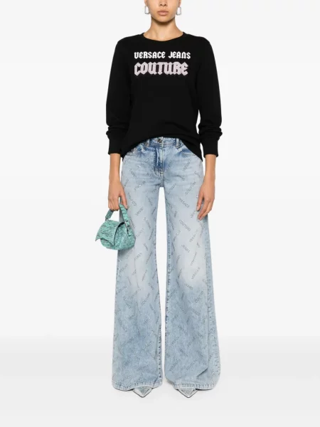 Hanorac Versace Jeans Couture negru