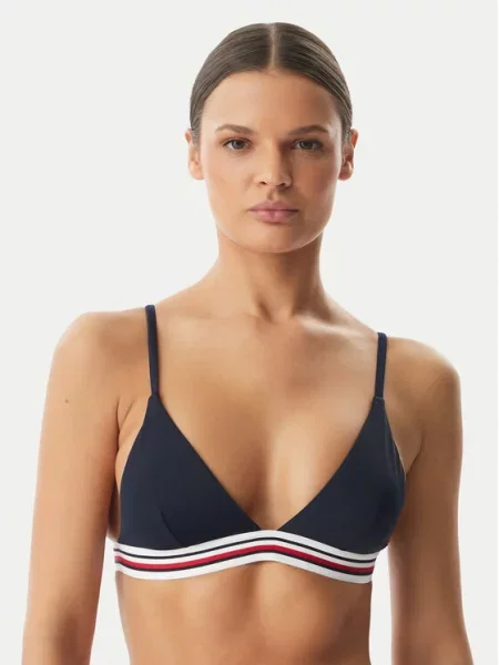 Tommy Hilfiger Góra od bikini Granatowy