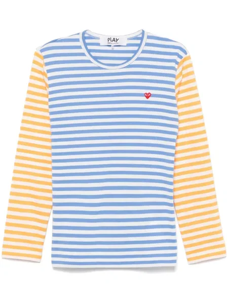 Koszulka Comme Des Garcons Play niebieska