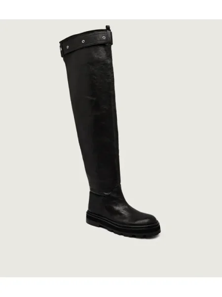 Cizme Patrizia Pepe din piele negru