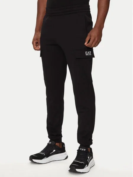Emporio Armani Долнище анцуг PJVRZ черен