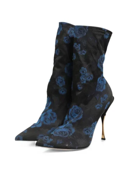 Členkové topánky Dolce & Gabbana čierna