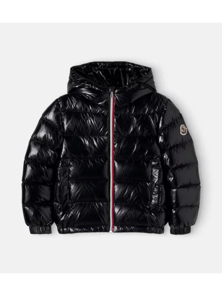 Gyerek pehelydzseki Moncler Enfant fekete