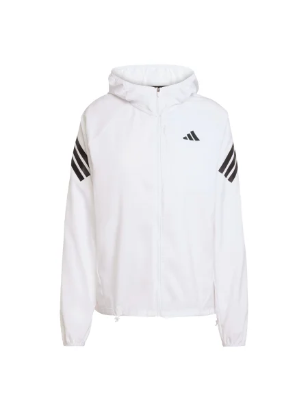 ADIDAS PERFORMANCE Športna jakna Iconic črna bela