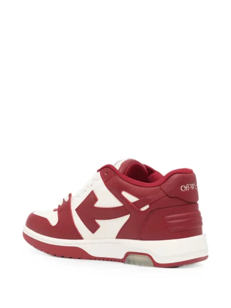 Sneakerși Off-white business alb