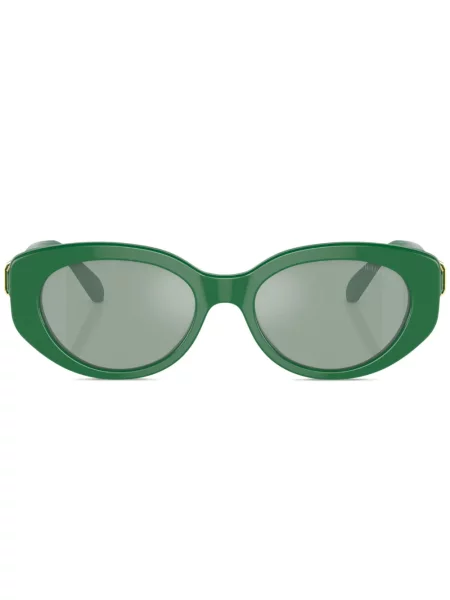 Ochelari de soare Swarovski de cristal verde