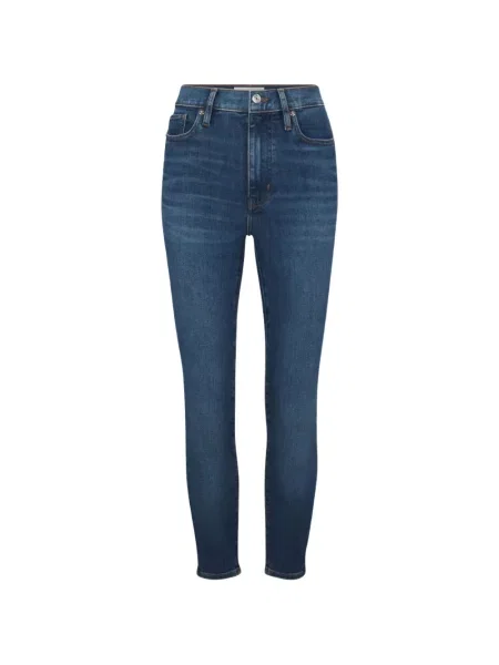 Blugi skinny Frame skinny fit albastru