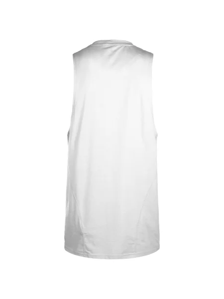 PUMA Tricou funcțional Hoops Team negru alb