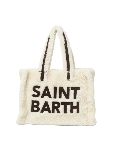 Torebka Mc2 Saint Barth typu teddy beżowa