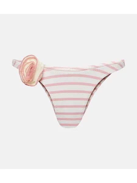 Bikini Same w kwiatki różowy