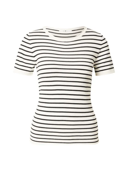 Hailys Pulover negru / murdar alb