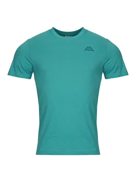 Majica Kappa s kratkimi rokavi zelena