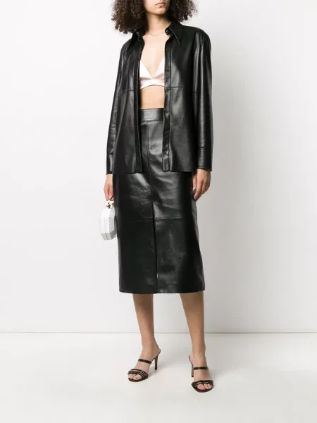 Top Givenchy cu decolteu în V roz