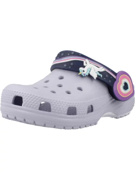 Sandały CROCS CLASSIC LIGHTS Fioletowy czarne
