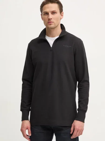 Tricou mânecă lungă G-star Raw negru