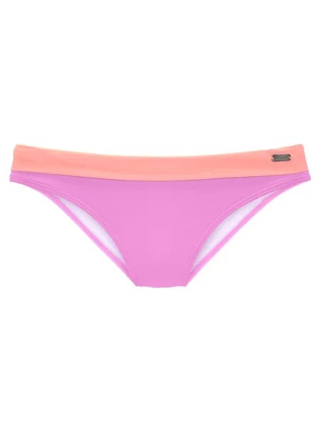 VENICE BEACH Slip costum de baie mov orhidee / somon portocaliu