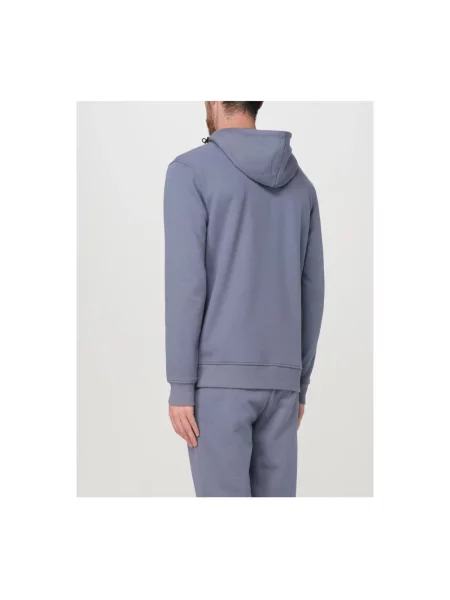 Bluza z kapturem K-way z kapturem niebieska
