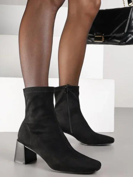 Botine Amiste negre