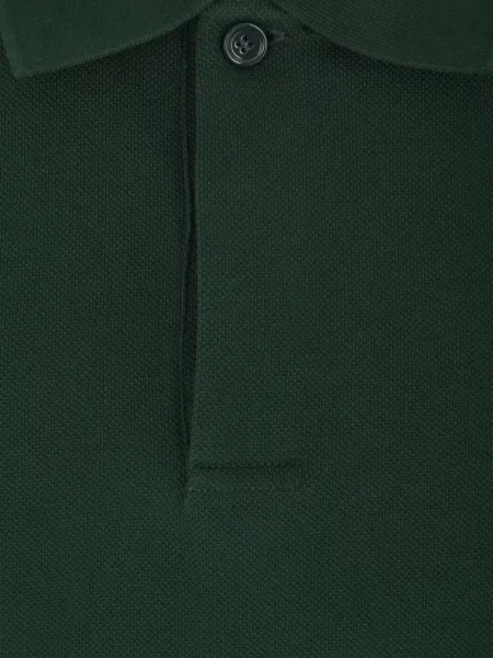 Polo Burberry cu broderie verde