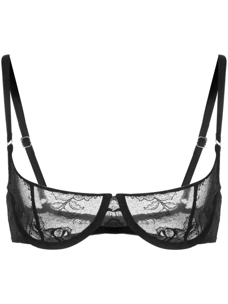 Sutien Fleur Du Mal din dantelă negru