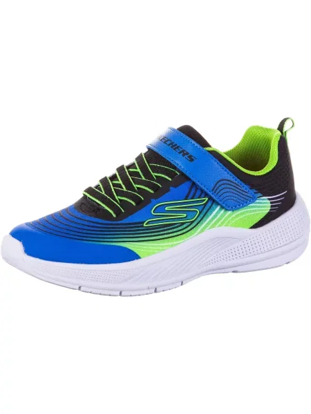 SKECHERS Tenisice Microspec Advance / limeta / crna plava