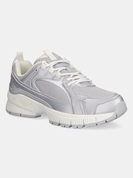 Superge Armani Exchange srebrna