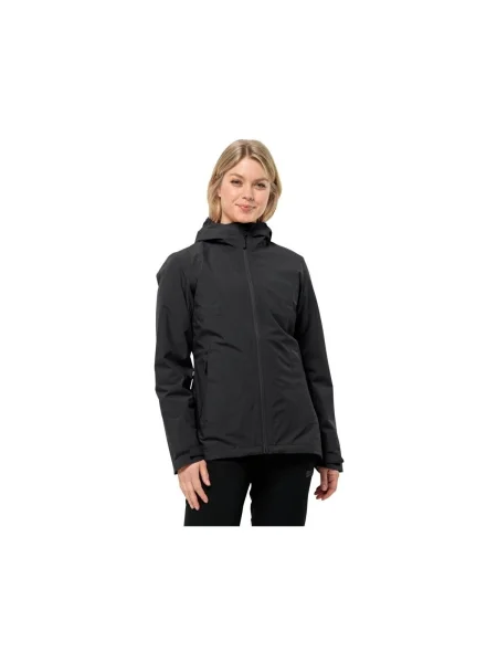 Geacă Jack Wolfskin negru