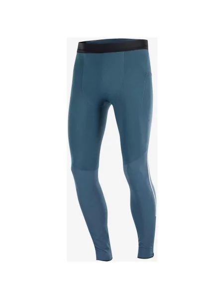 Legginsy długie Salomon Sense Stow XXL niebieskie