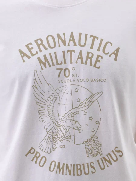 Футболка Aeronautica Militare біла