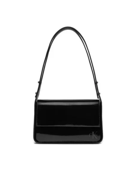Calvin Klein Geantă Block Ew Flap S negru