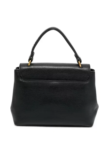 Top Tory Burch din piele negru