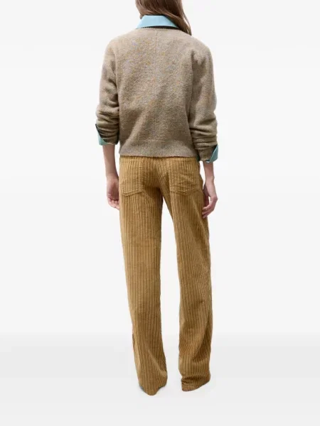Nohavice Tory Burch hnedá