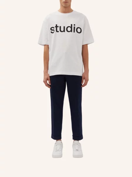 Studio Seidensticker T-Shirt Oversize weiss biała