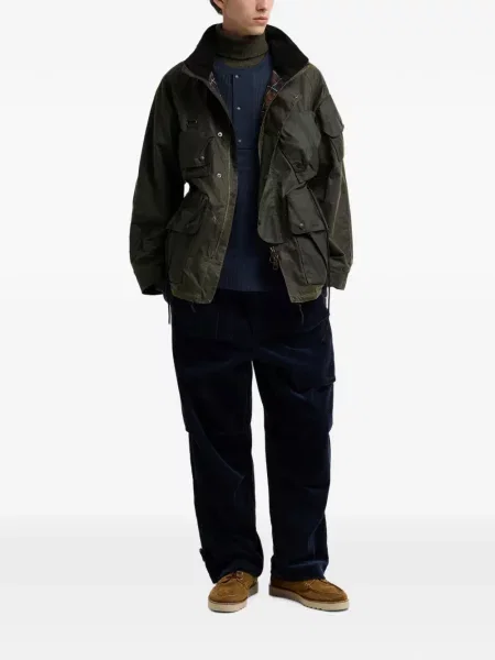 Geacă Barbour cu glugă verde
