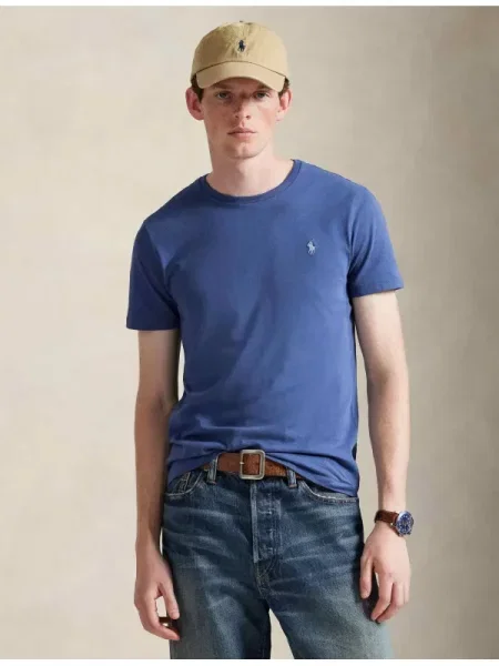 POLO RALPH LAUREN Póló | Custom slim fit kék